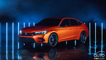 Honda Shows the 2022 Civic, in Prototype Version